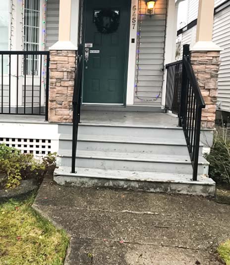 Metal Handrails in Vancouver