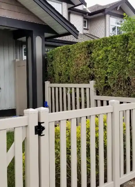 Residential fence installation in Vancouver, BC by Fortress Fencing